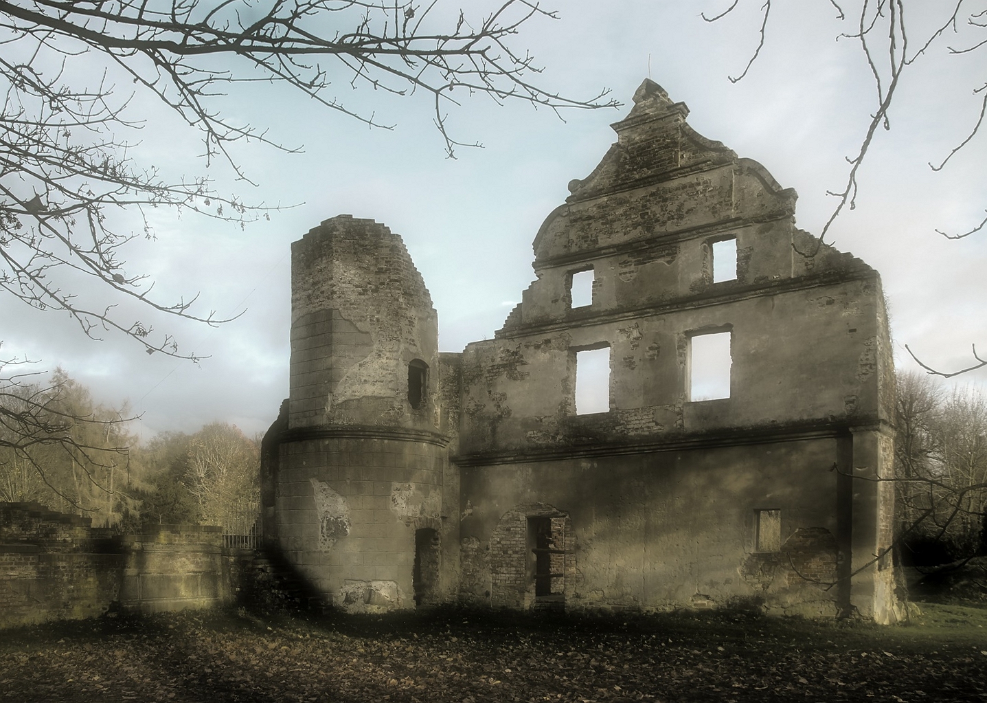 Schlossruine Pansevitz auf Rügen