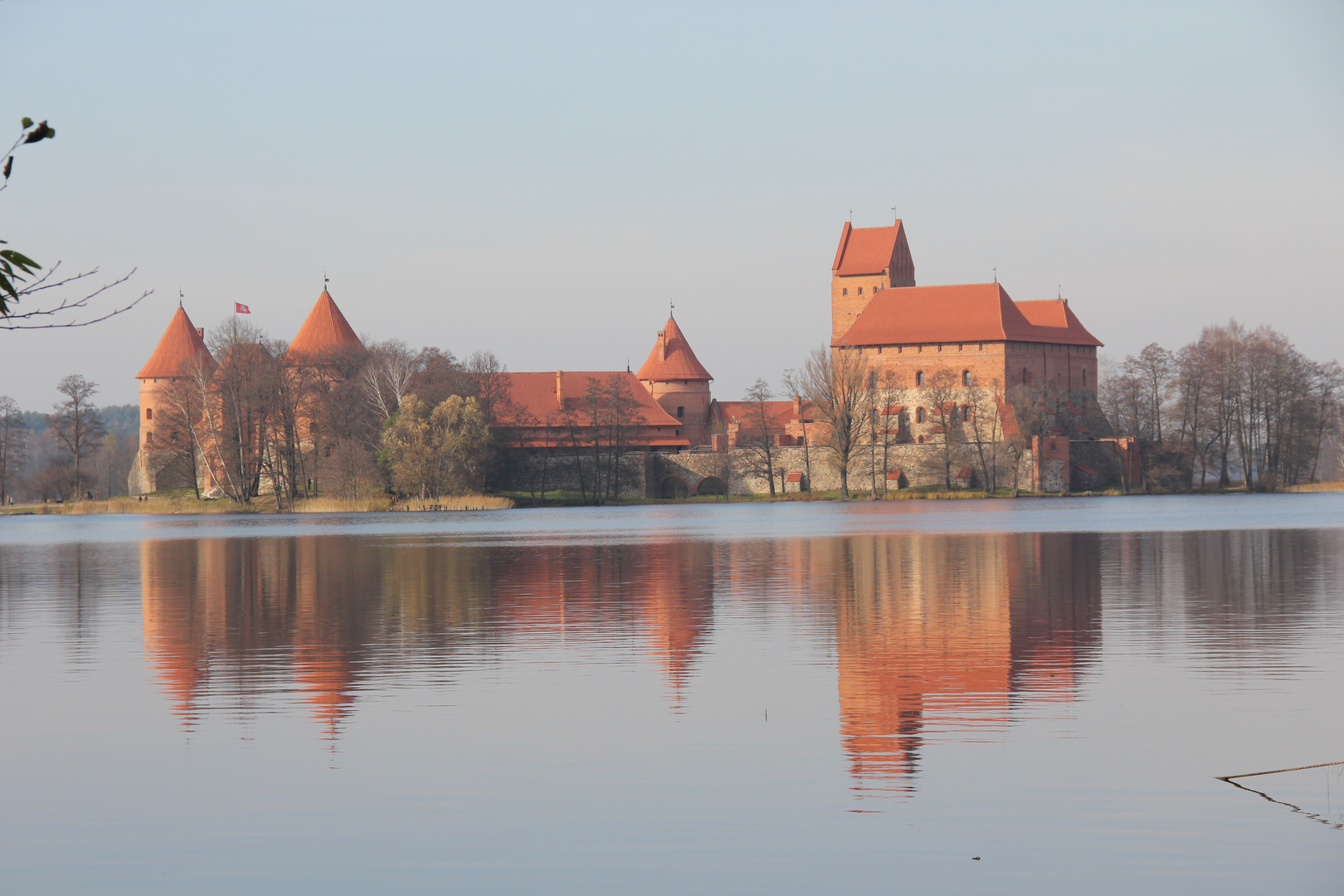 Schlossspiegelung Trakai