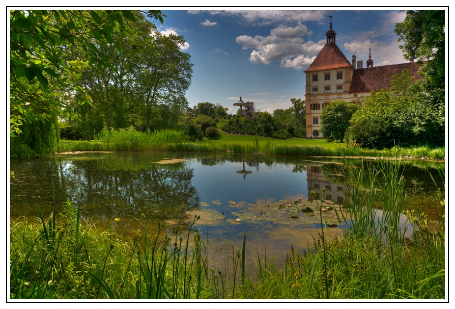 Schlossteich Foto & Bild architektur, ländliche architektur, makro