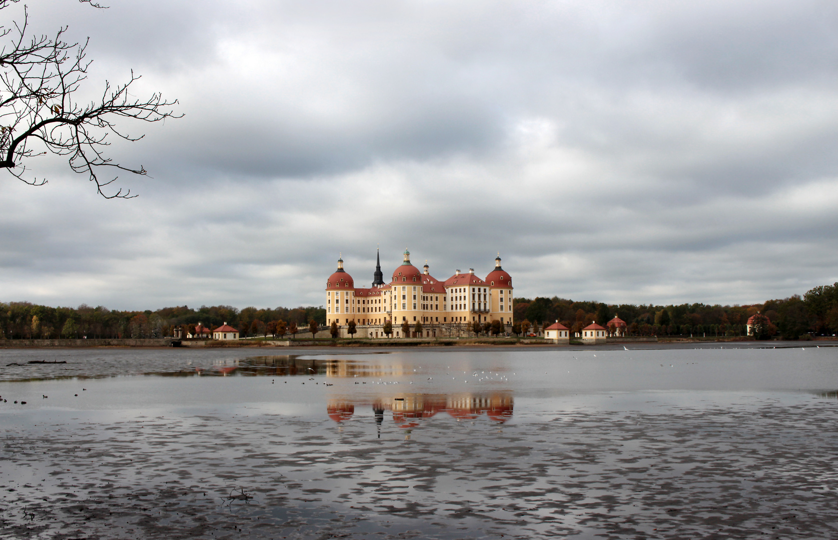 Schlossteich Moritzburg Foto & Bild wasser, himmel, schloss Bilder