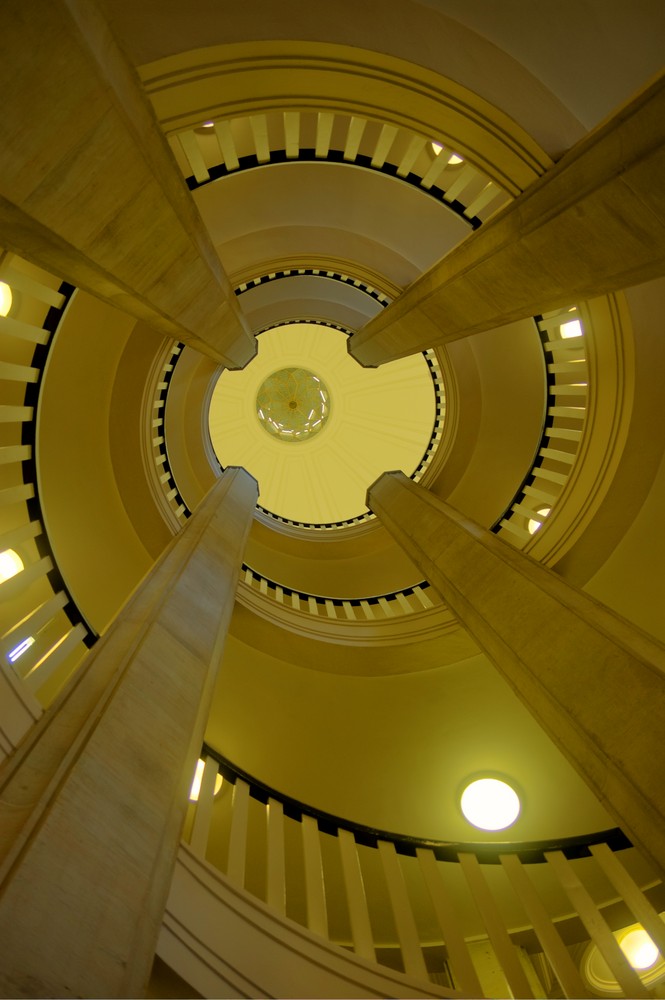 Schloßtreppe in Schwerin