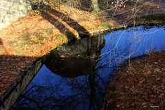 Schloßturm im Wasser