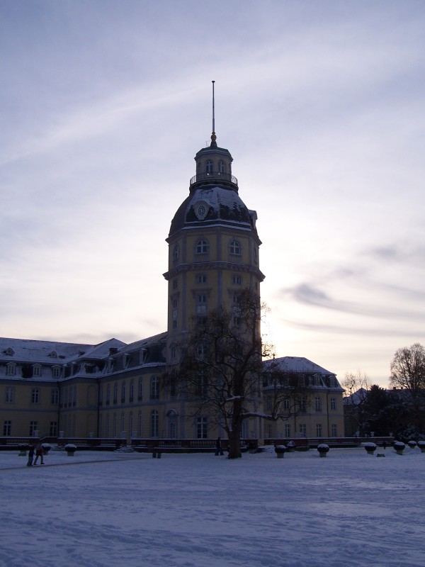 Schlossturm im Winter