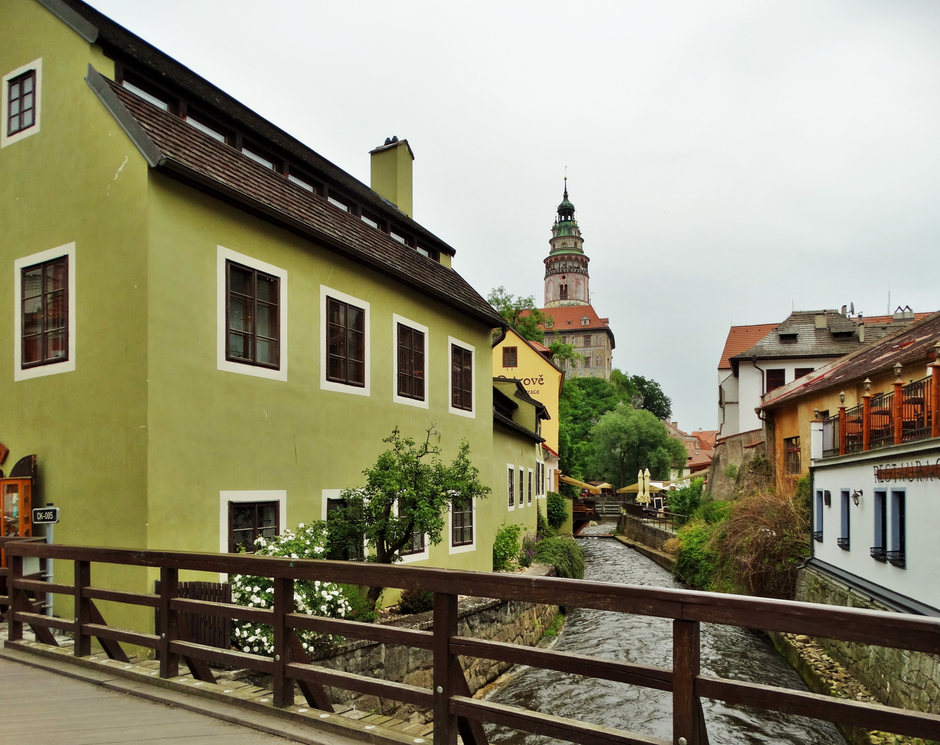 Schlossturm in Sicht