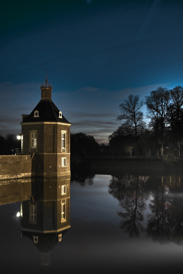 Schlossturm Nordkirchen Abendstimmung