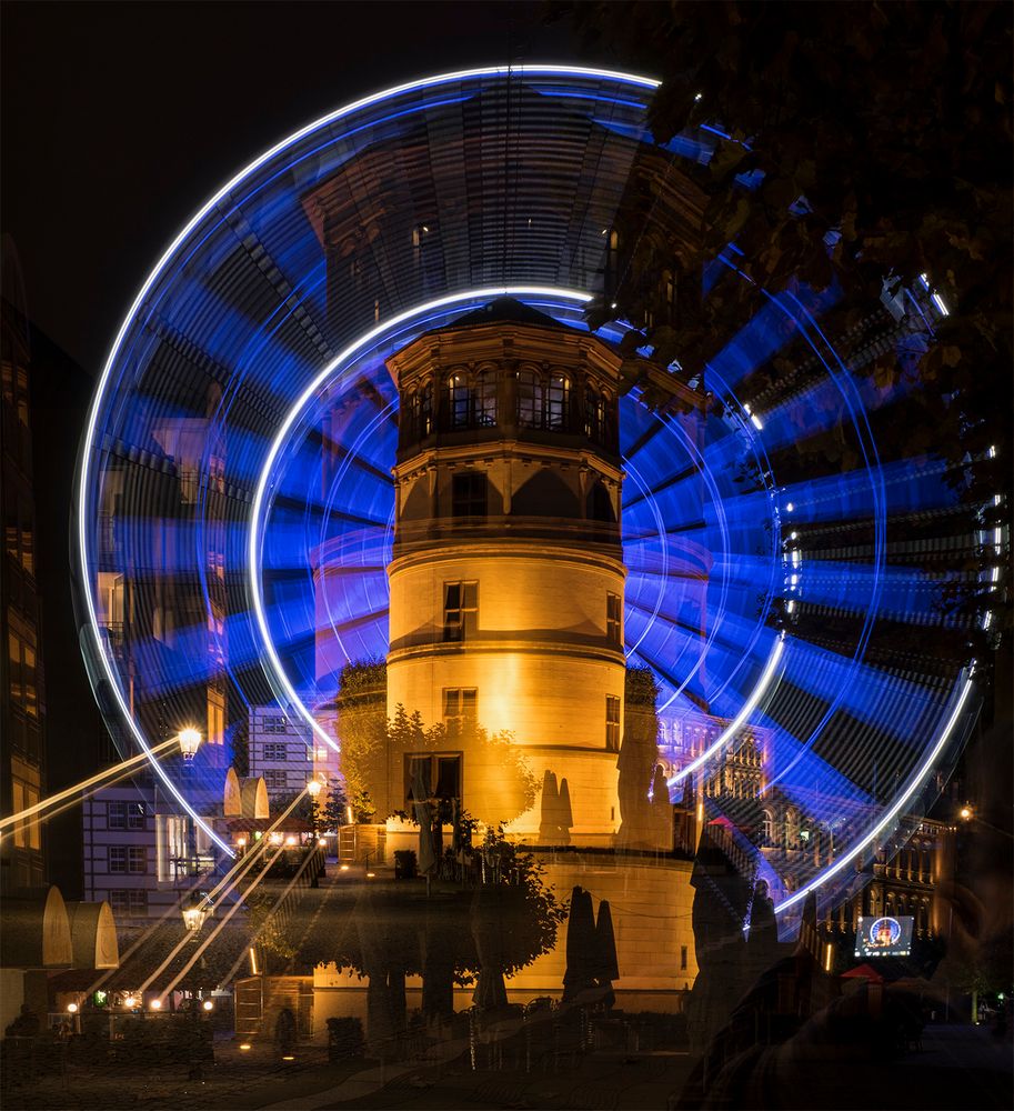 Schloßturm und Riesenrad