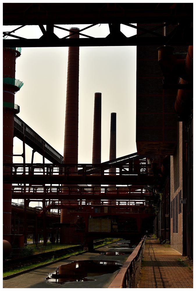 Schlote der Kokerei - Zeche Zollverein