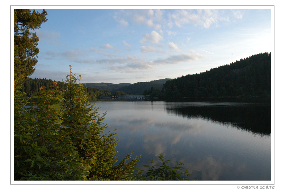 Schluchsee am Abend