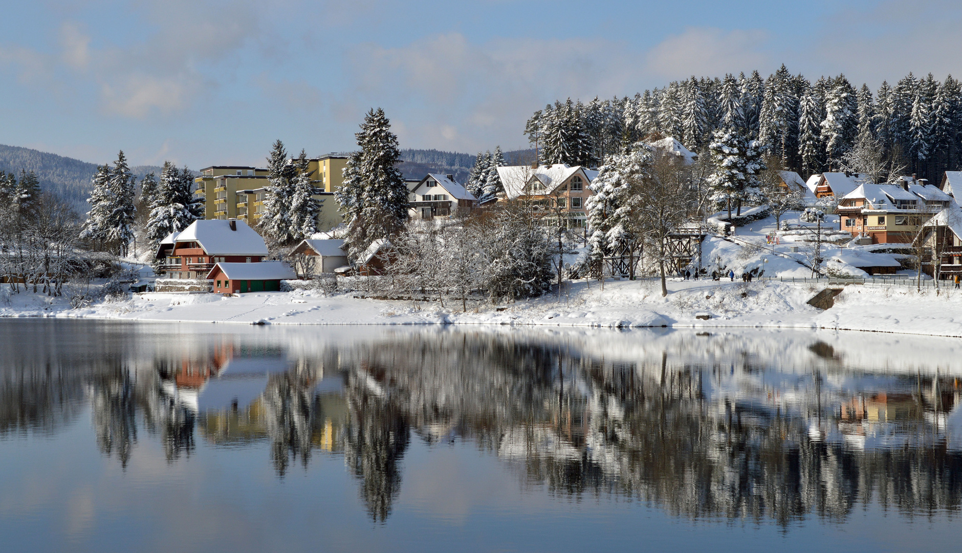 Schluchsee an Sylvester 2014