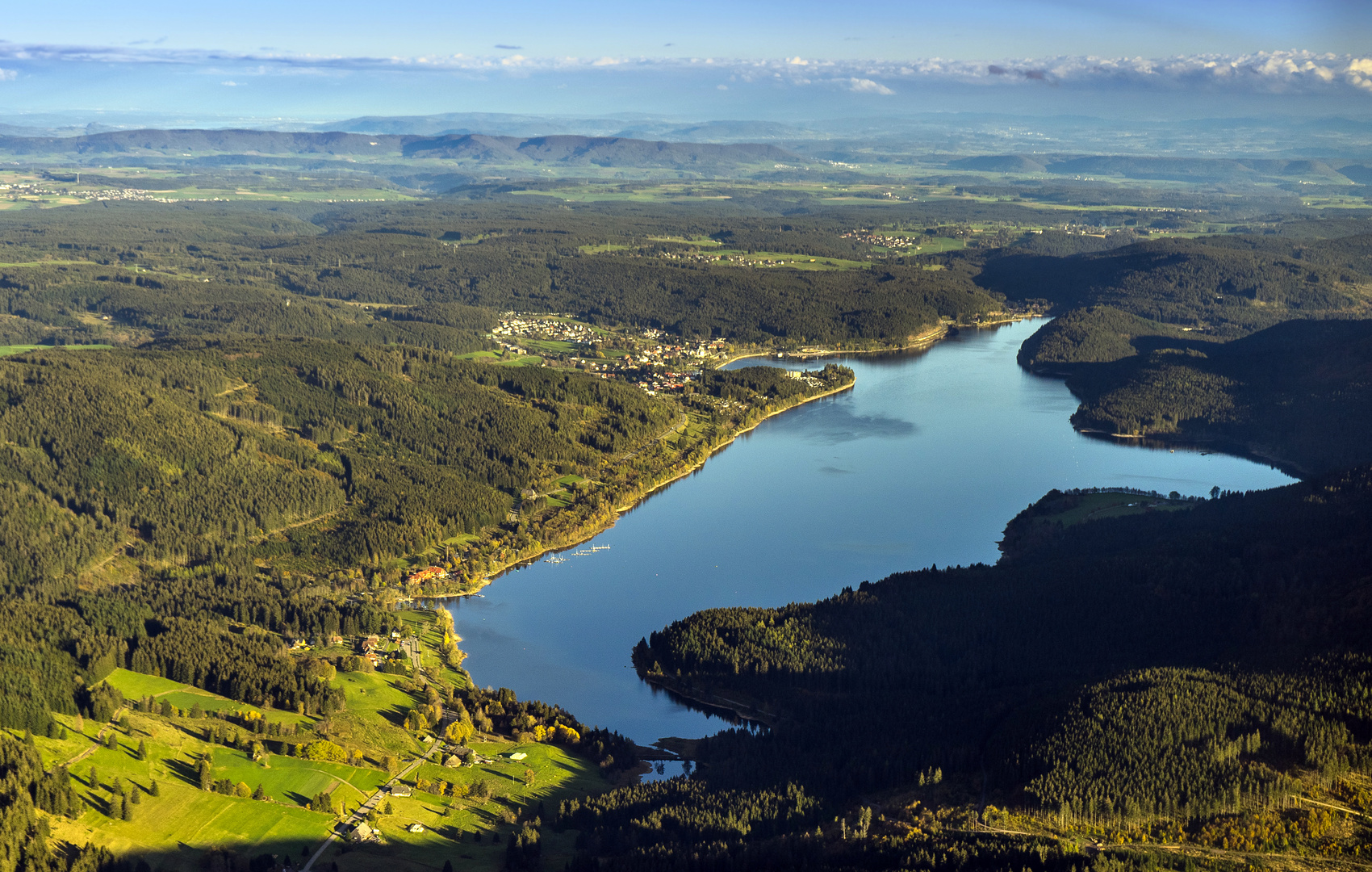 Schluchsee im Schwarzwald 2014 Bild 2