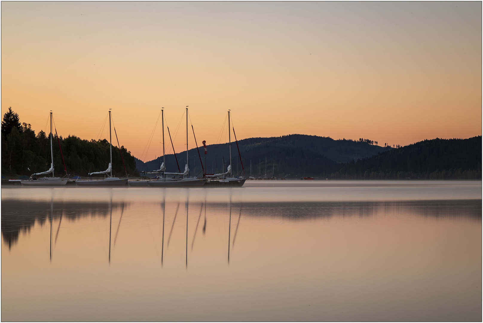 Schluchsee im Zwielicht