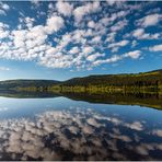 Schluchsee mit Wolken