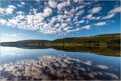 Schluchsee mit Wolken