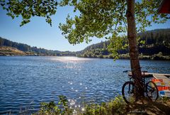 Schluchsee und Fahrradfahren