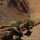 Schlucht am Uluru