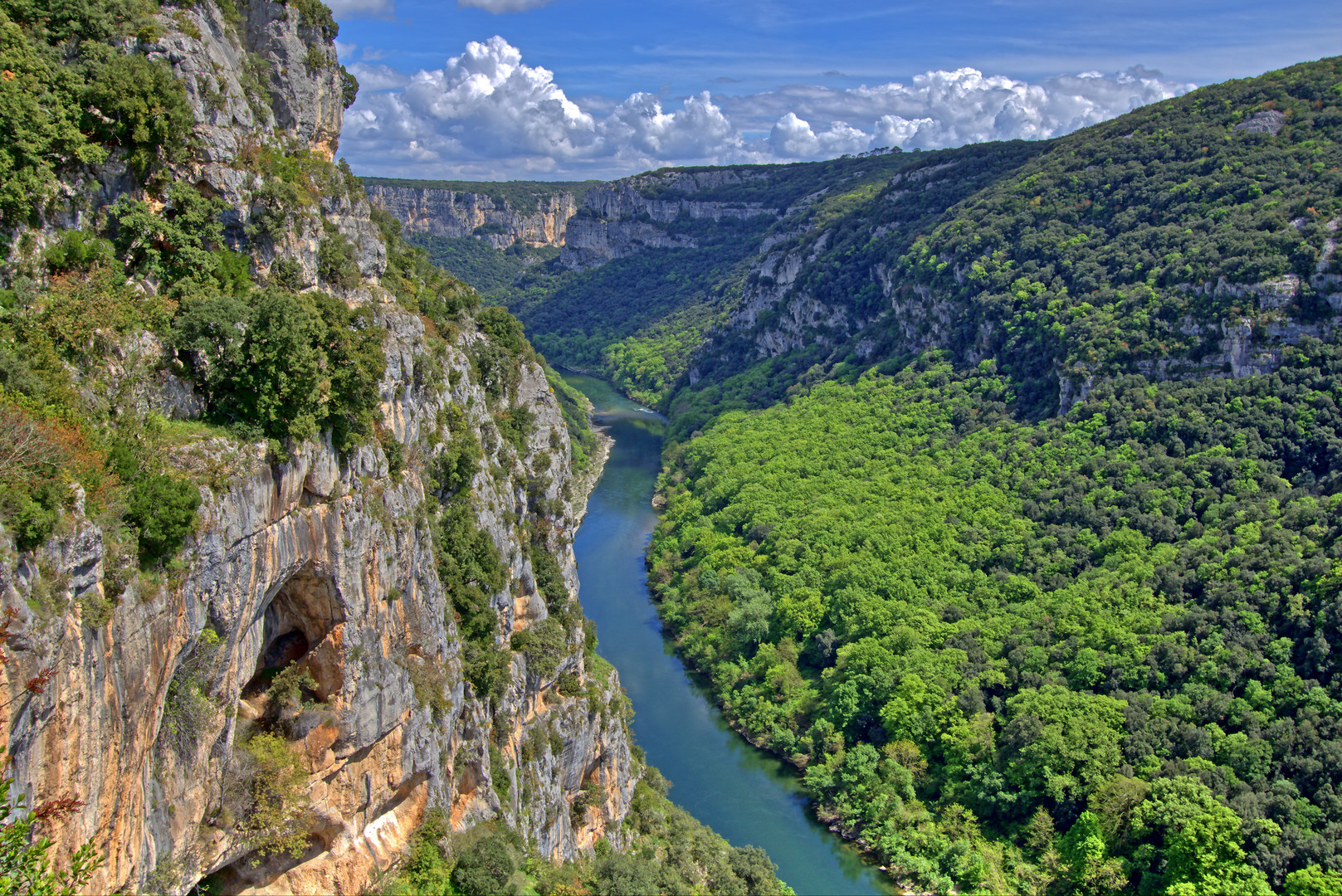 Schlucht Ardeche