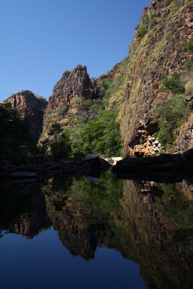 Schlucht auf dem Weg zum Jim Jim Fall