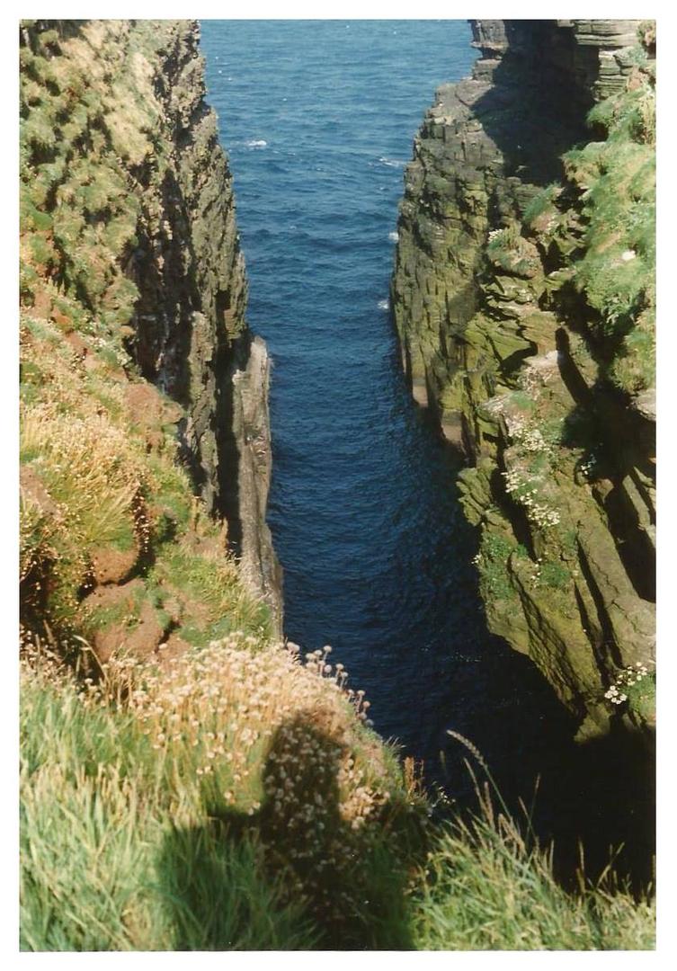 Schlucht bei Duncansby Haed 