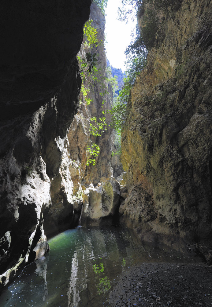 Schlucht bei Patsos