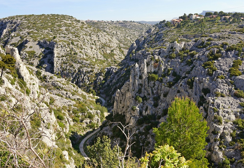 Schlucht bei Port Miou