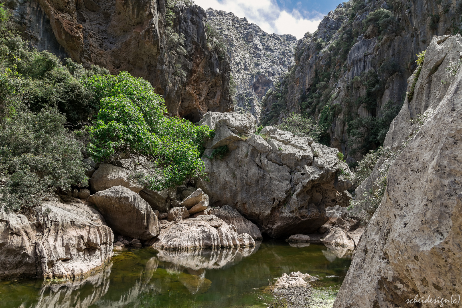 Schlucht bei Sa Calobra