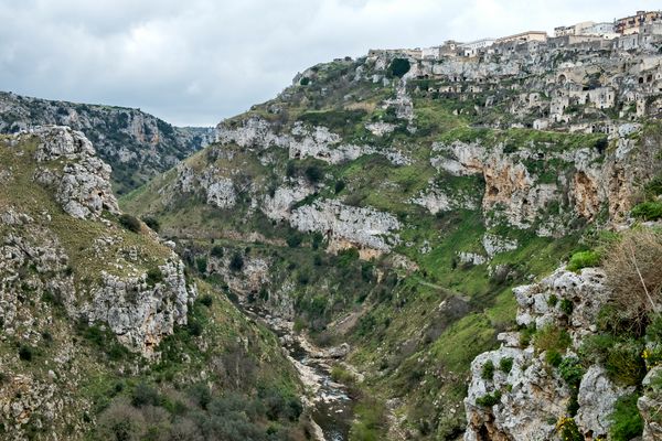 Schlucht der Gravina di Matera