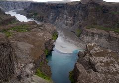 Schlucht der Jökulsá - Hafragilsundirlendi