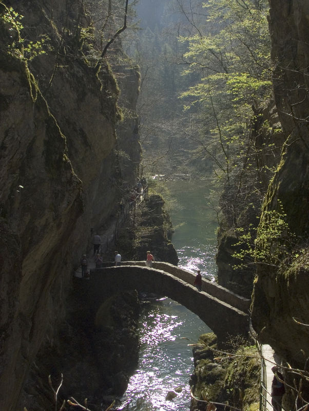 Schlucht im Jura 2007