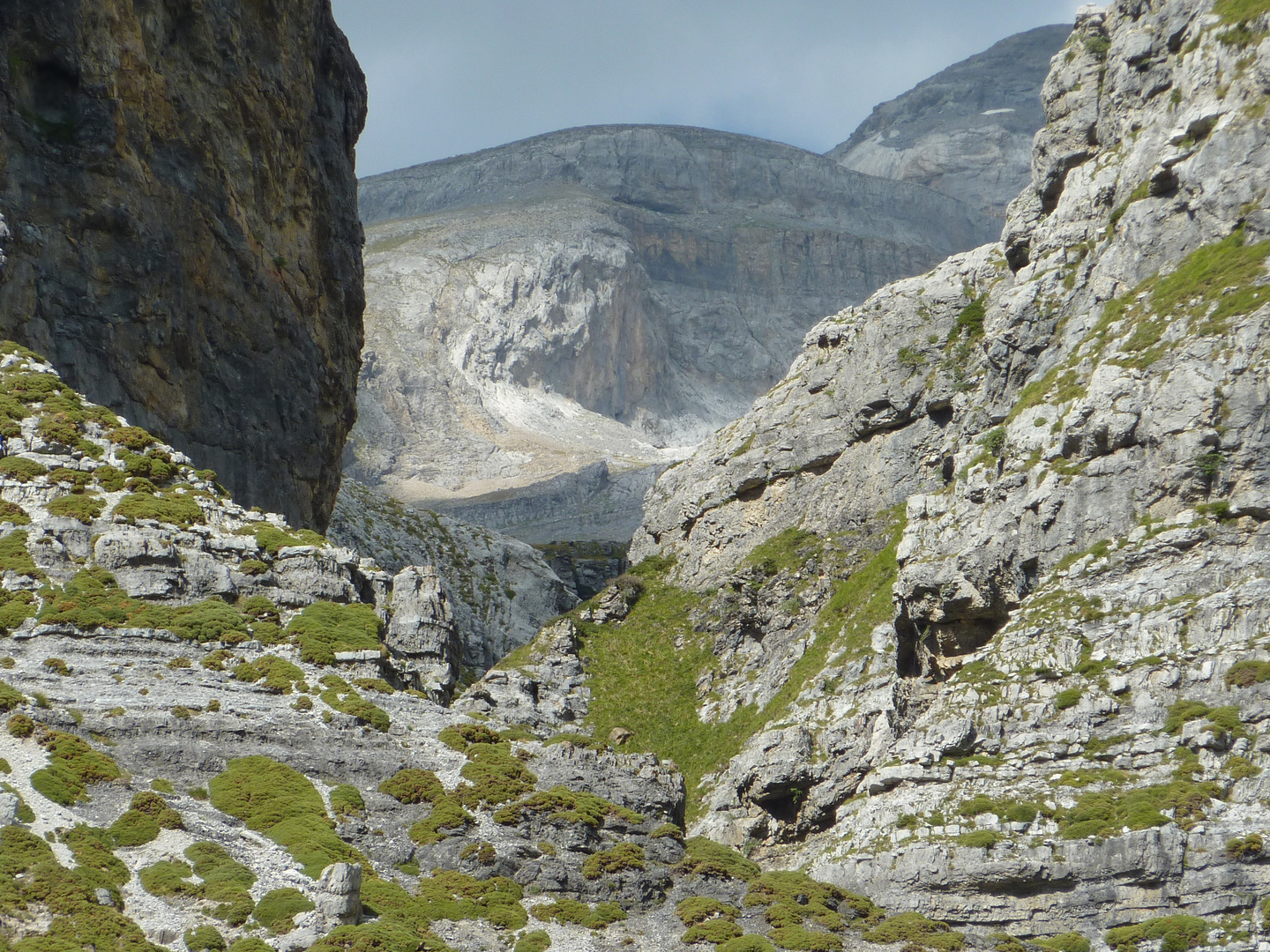 Schlucht im Ordesa Nationalpark