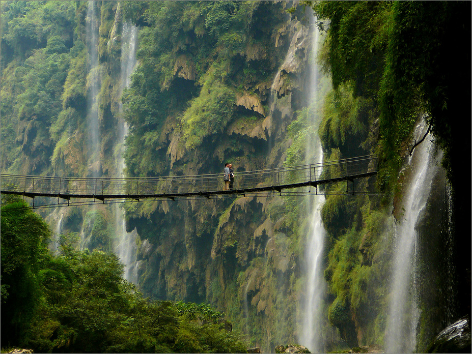 Schlucht in China