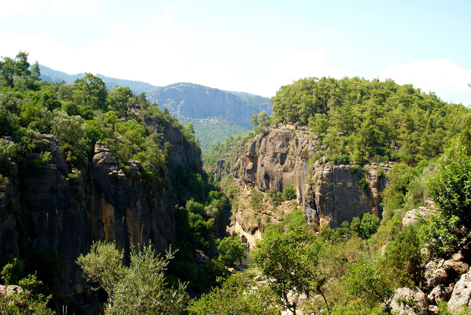 Schlucht in der Türkei