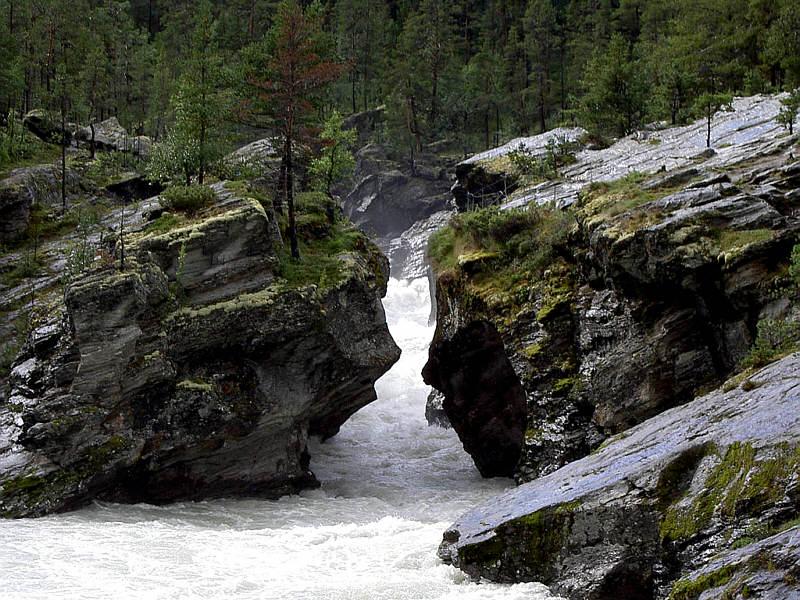 Schlucht in Norwegen