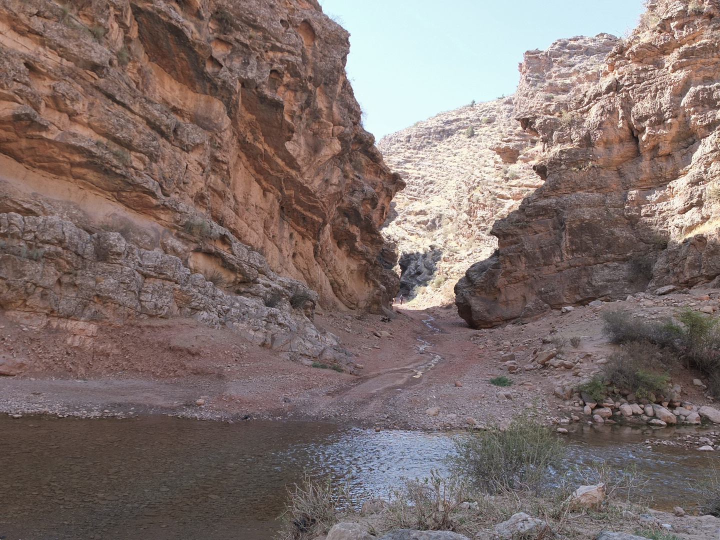 Schlucht in Usbekistan