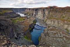 Schlucht Jökulsárgljúfu