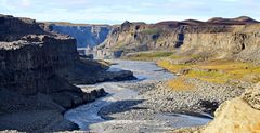 Schlucht Jökulsárgljúfur