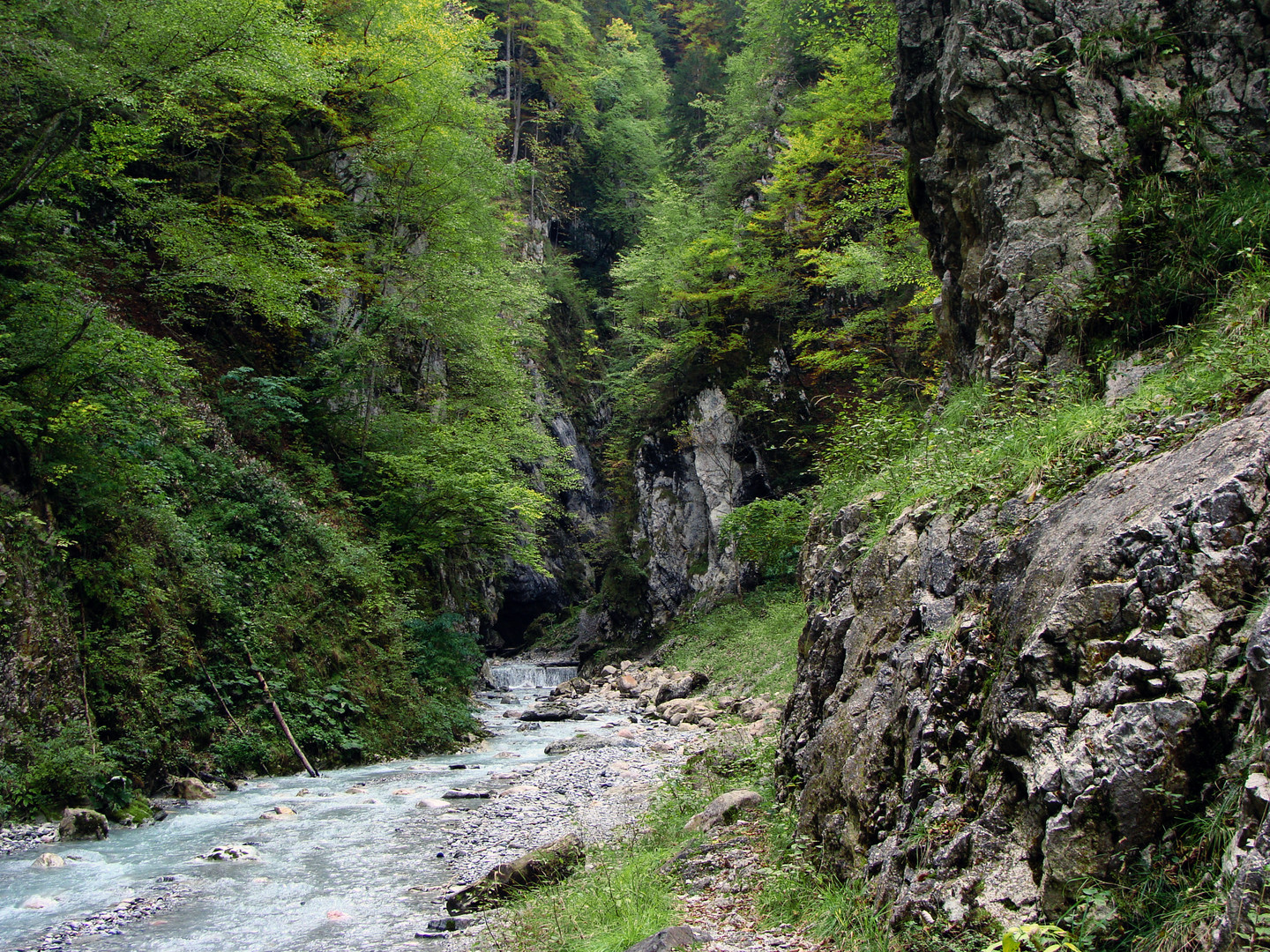 Schlucht ohne Ausgang