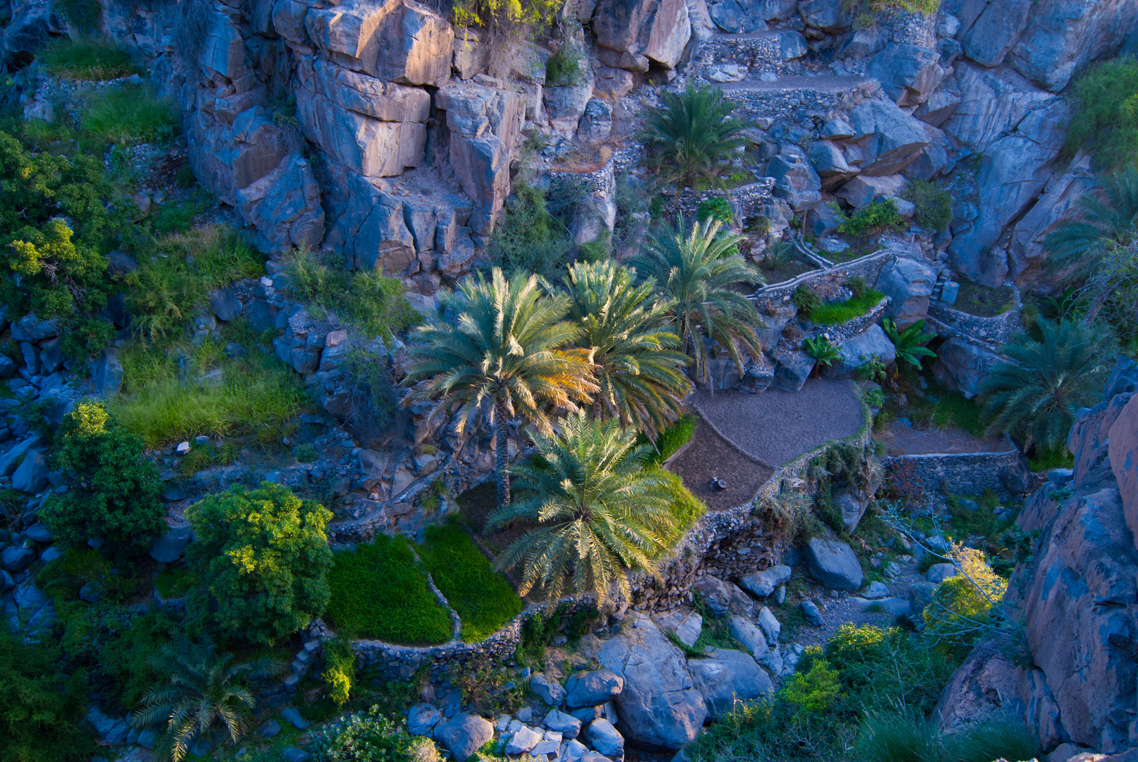 Schlucht Sicht