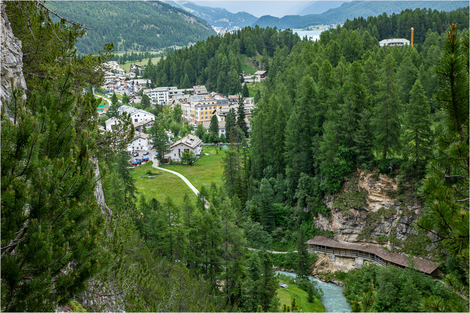 Schlucht Sils-Maria 