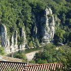 Schluchten der Labeaume beim Dorf La Beaume