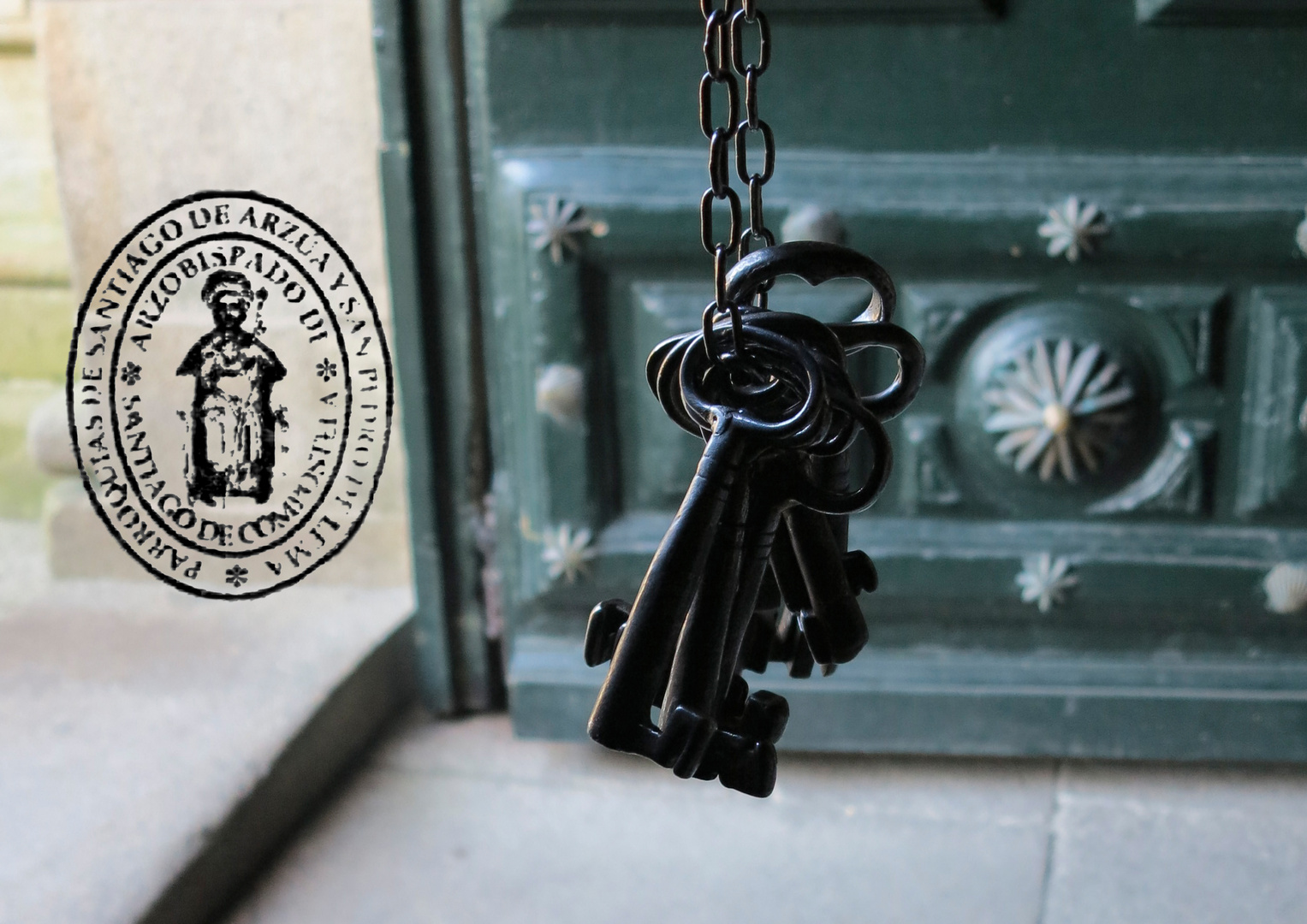 Schlüssel der Kathedrale von Santiago de Compostela