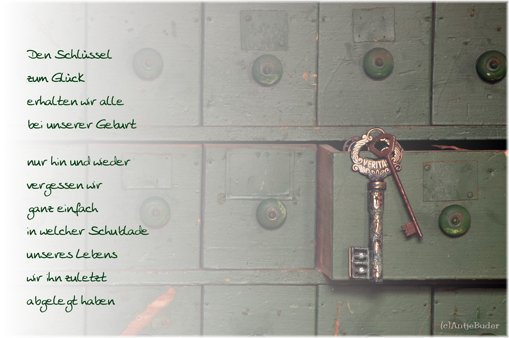 Schlüssel zum Glück Foto & Bild karten und kalender, fotokalender