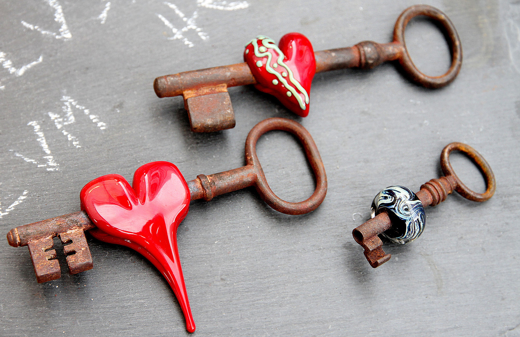 Schlüssel zum Herzen..................von wem und für wen auch immer..................