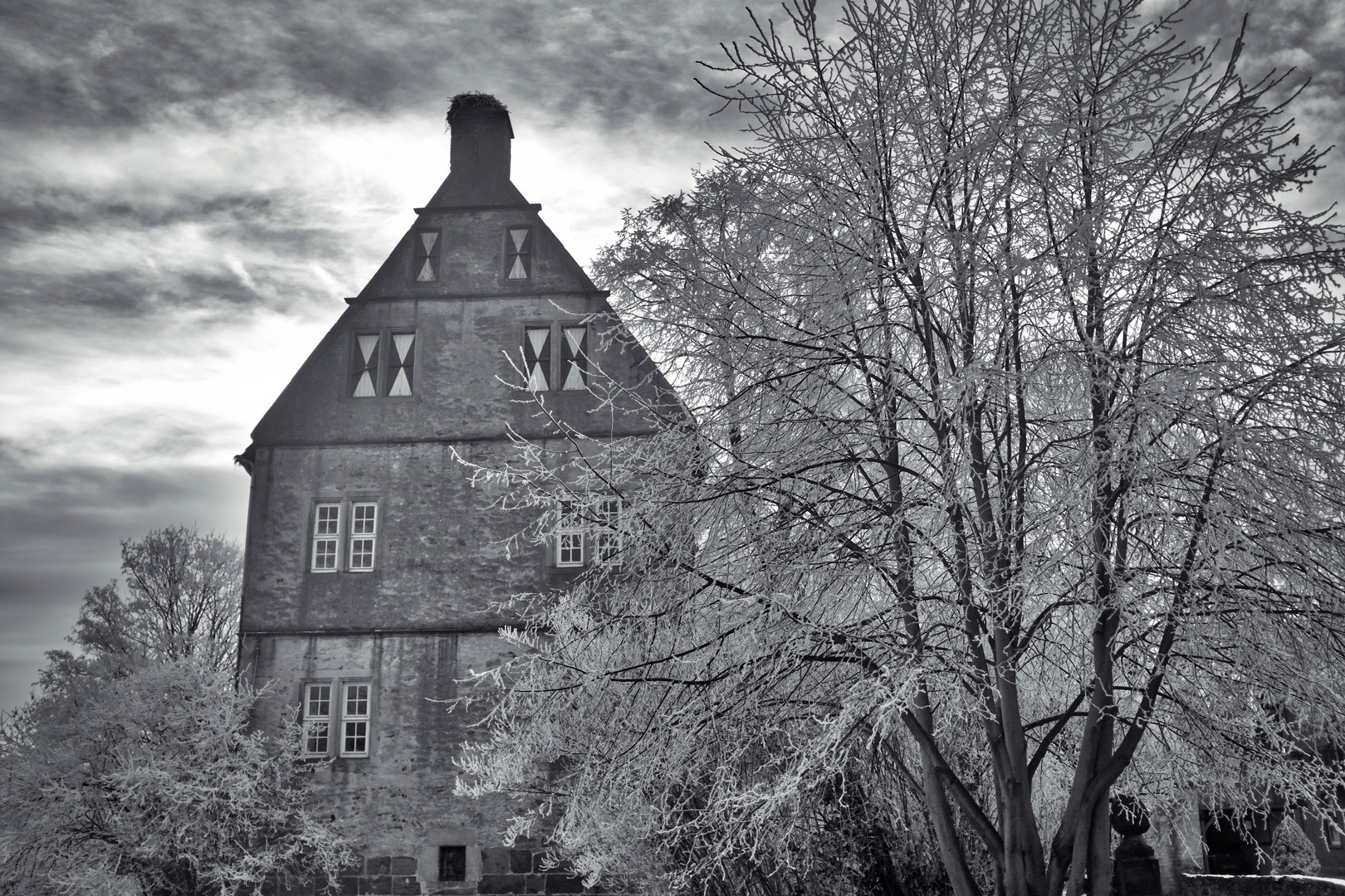 Schlüsselburg im Winter