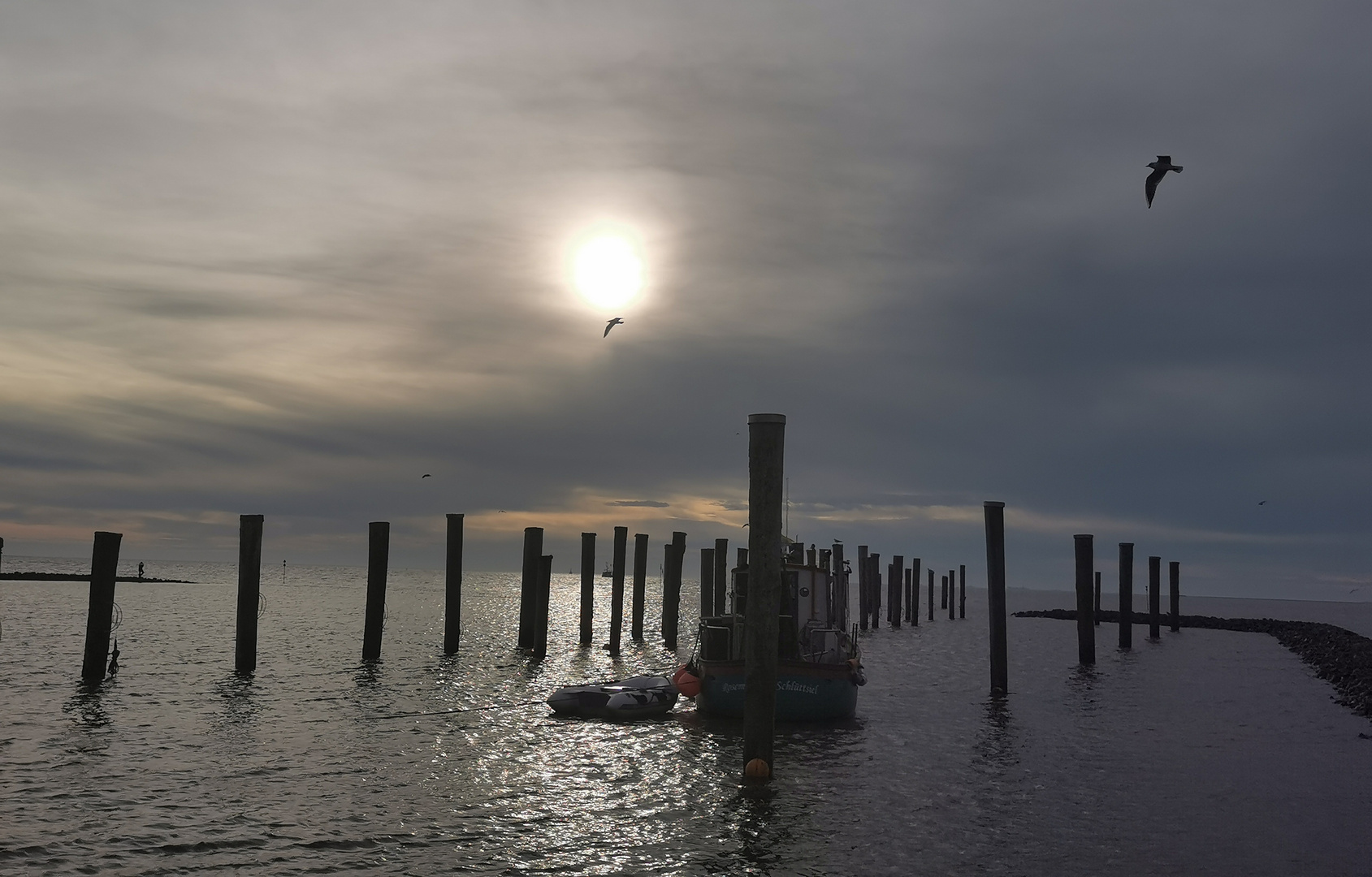 Schlüttsiel-Hafen, Gem. Ockholm/Nordsee...