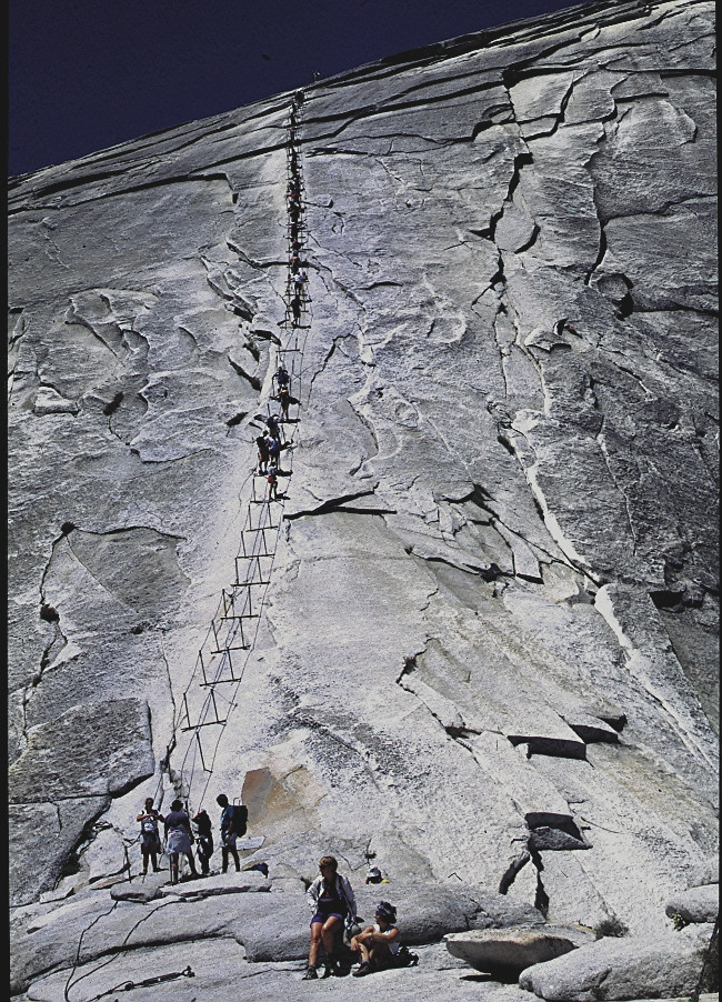 Schlußanstieg Halfdome/Yosemite NP