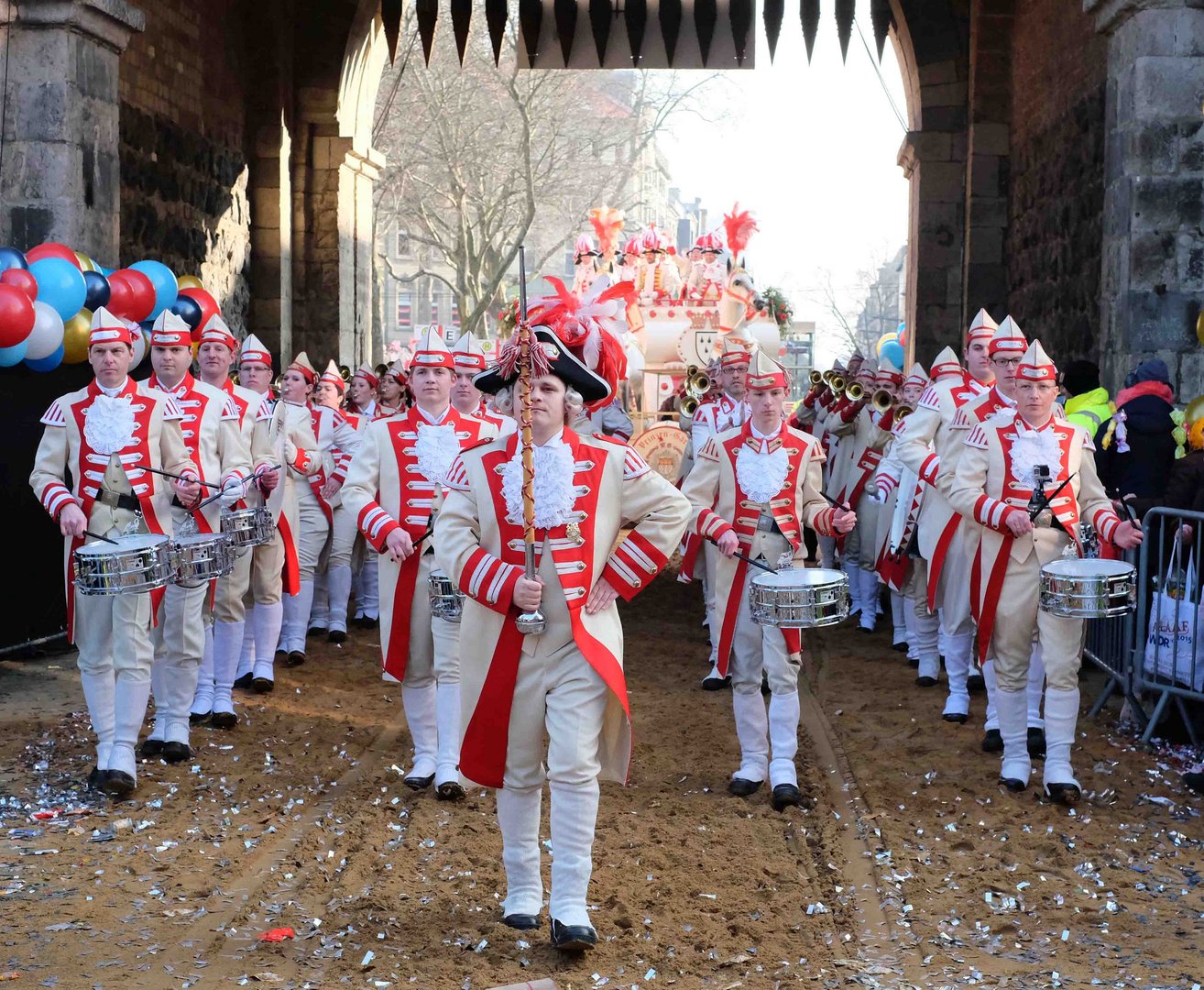 Schlussgruppe....Prinzengarde....