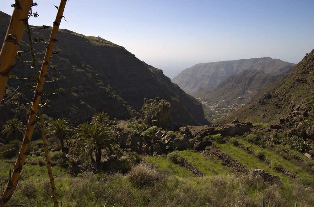 Schlußstein des Valle Gran Rey, La Gomera