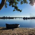 Schlutuper Hafen in Stille