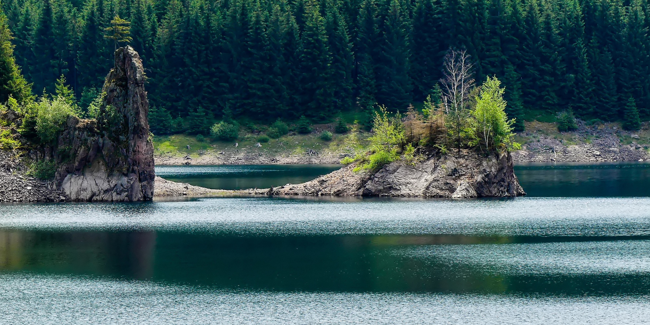 Schmale Wasser, die sind tief