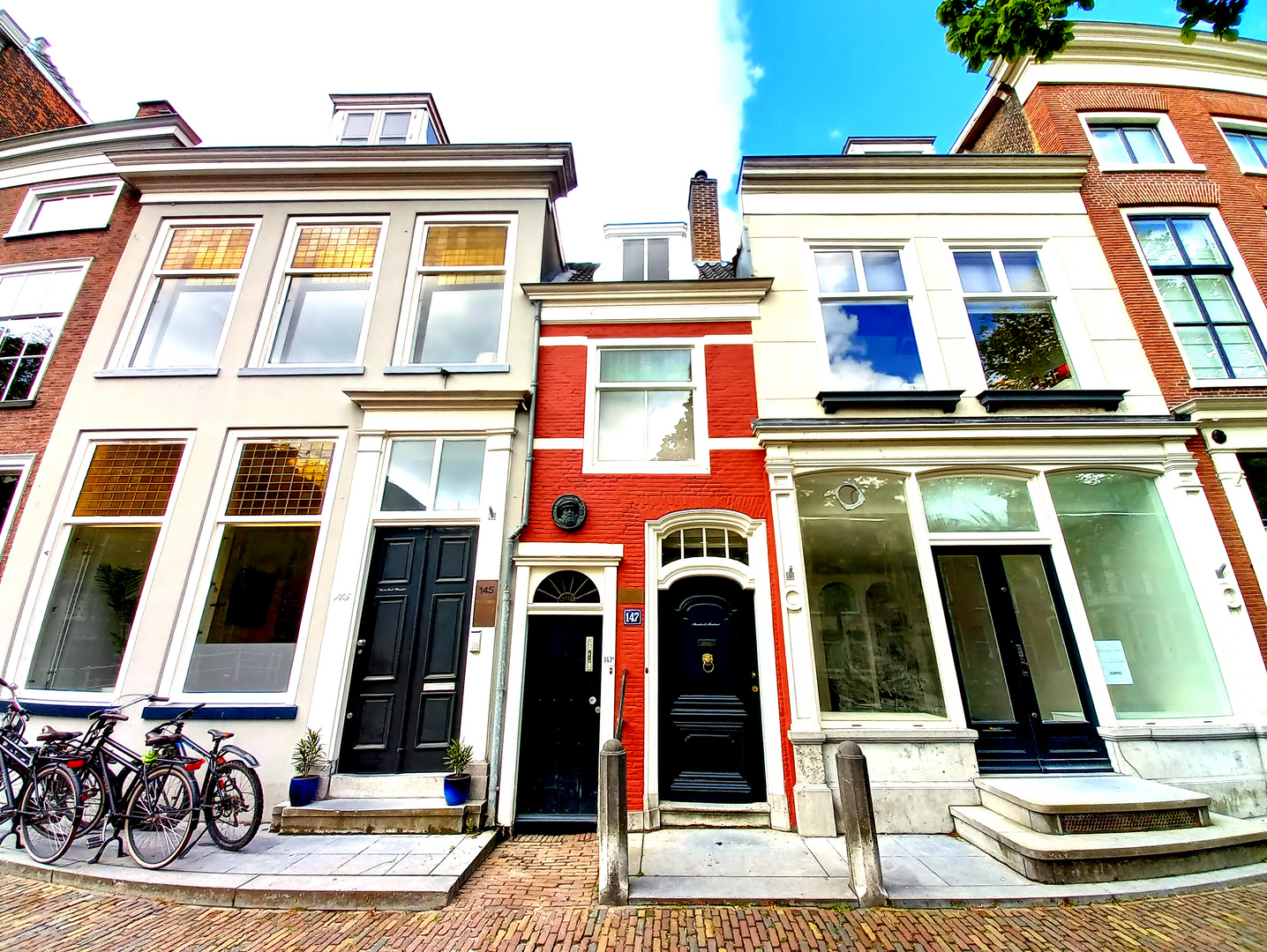 Schmales Haus in Delft/NL